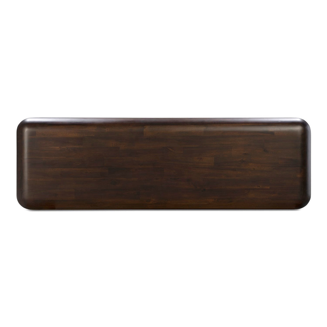 Rowan 6 Drawer Dresser Dark Brown 9