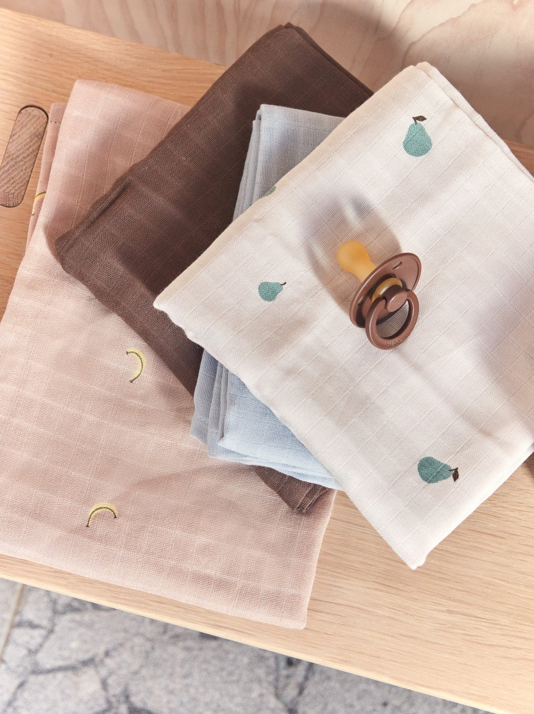 yummy muslin brown clay 5