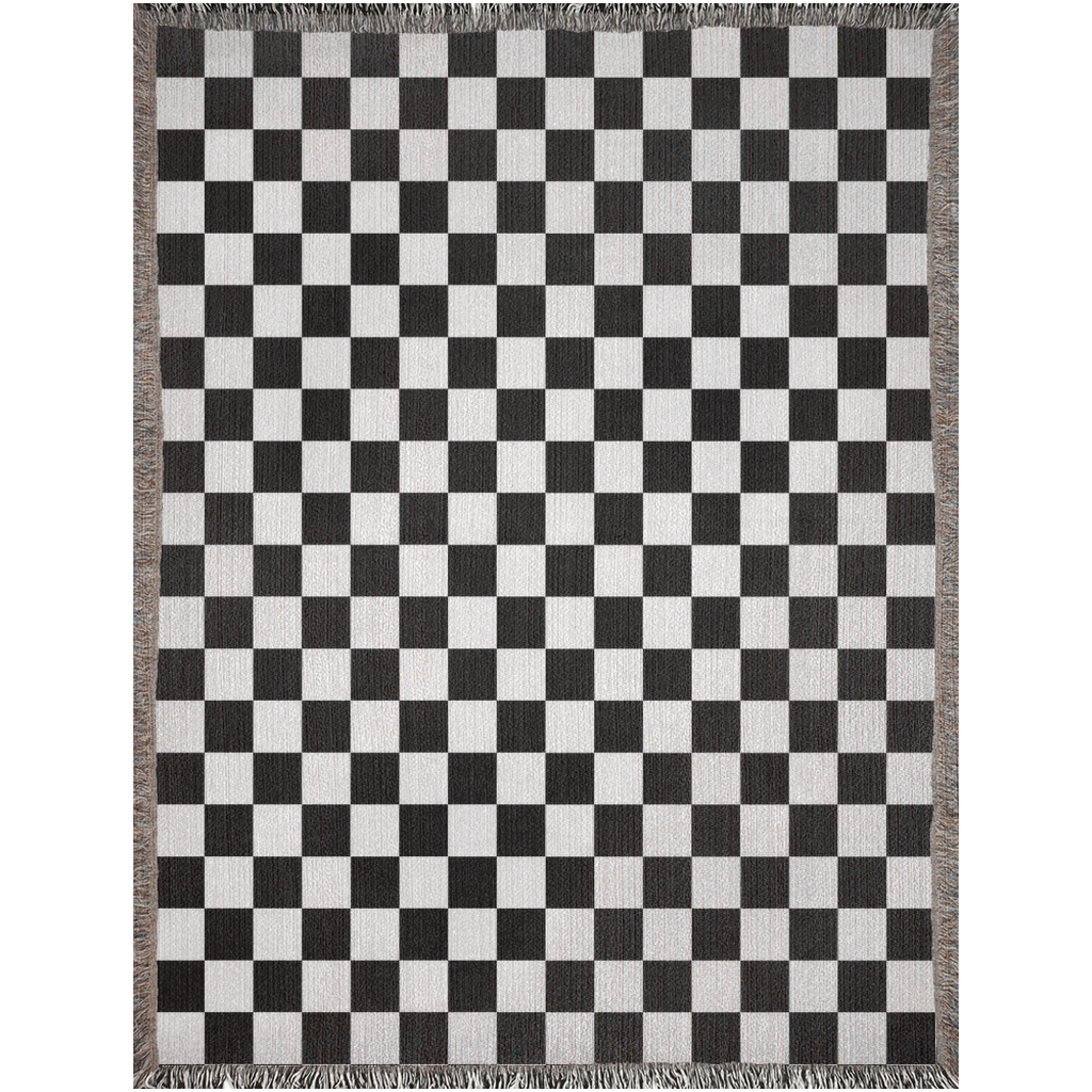 Grid Woven Blanket