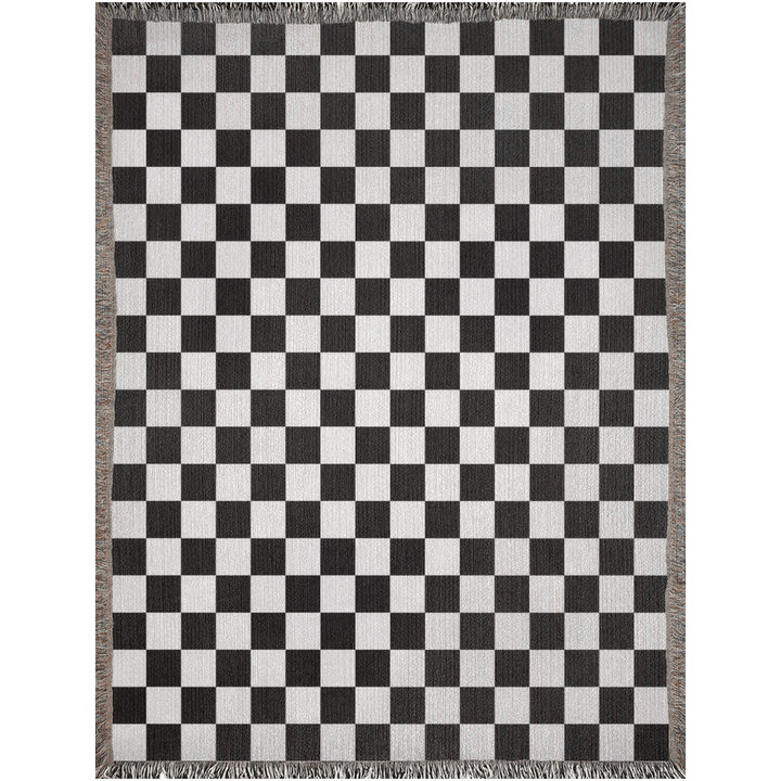 Grid Woven Blanket