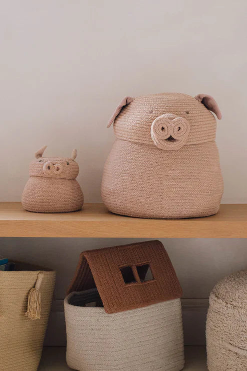 Peggy the Pig Basket 7