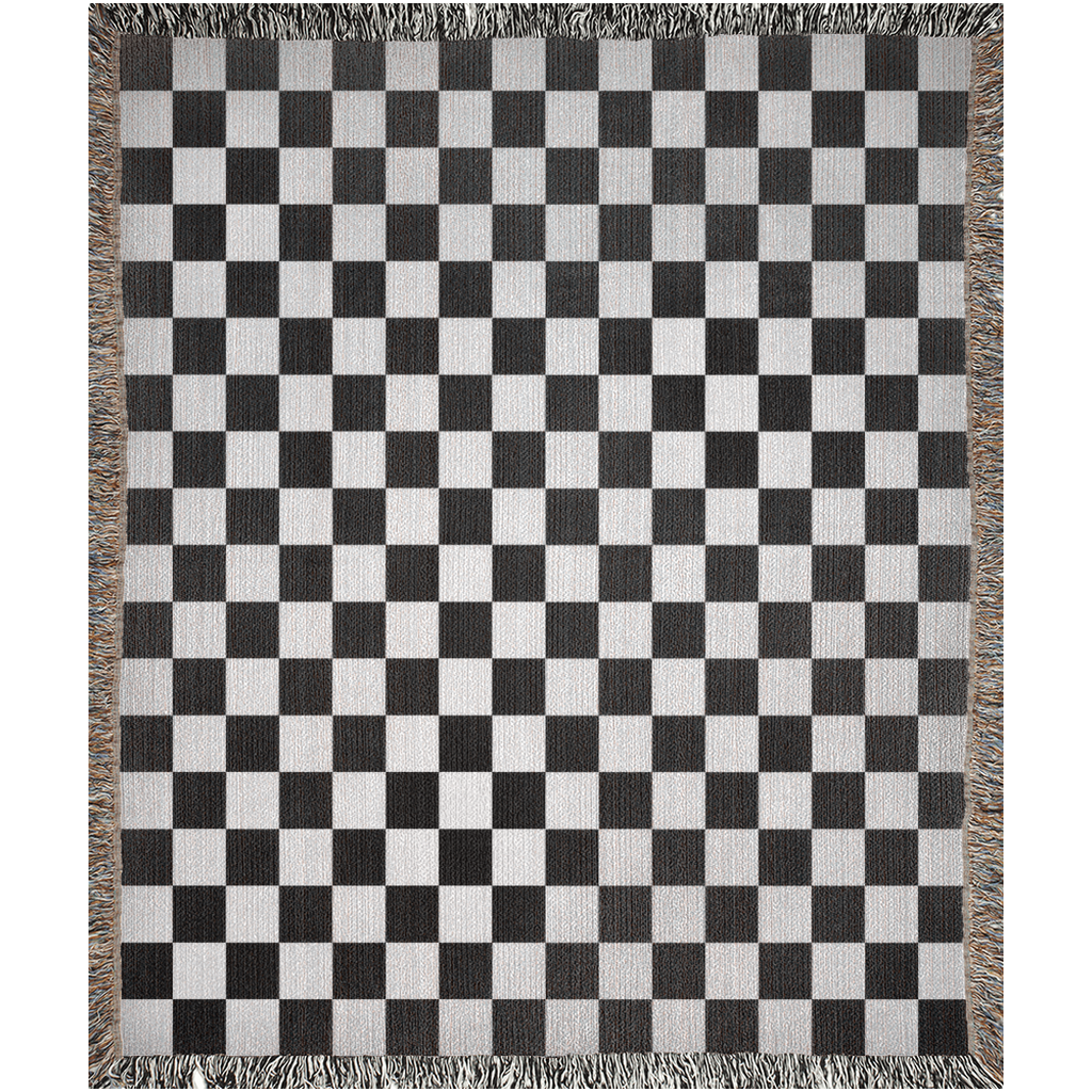 Grid Woven Blanket