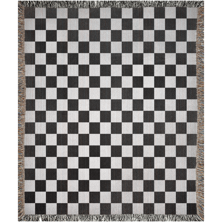 Grid Woven Blanket