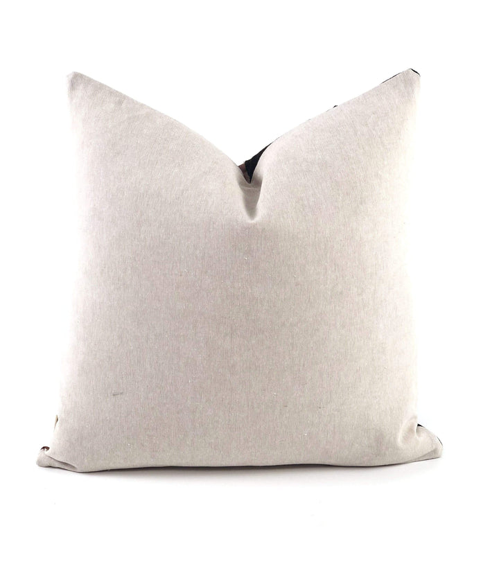 Set White African Mud Cloth Pillow 2