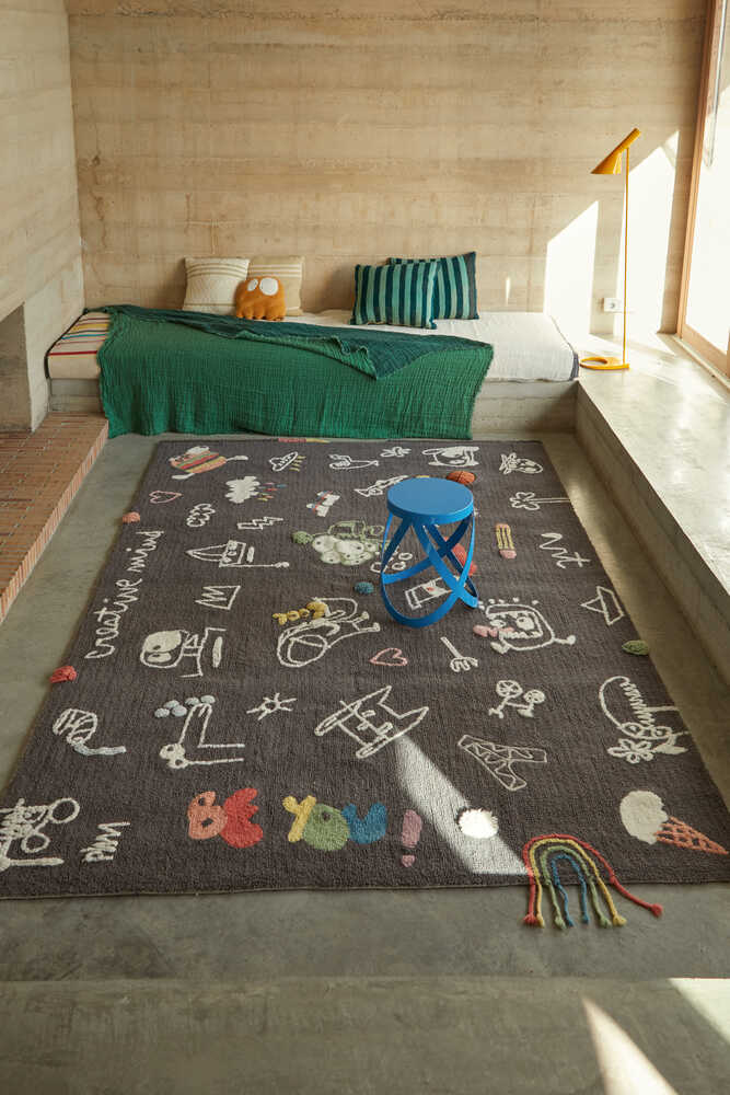 Limited Edition Edgar Plans "Artist in You" Woolable Rug 9