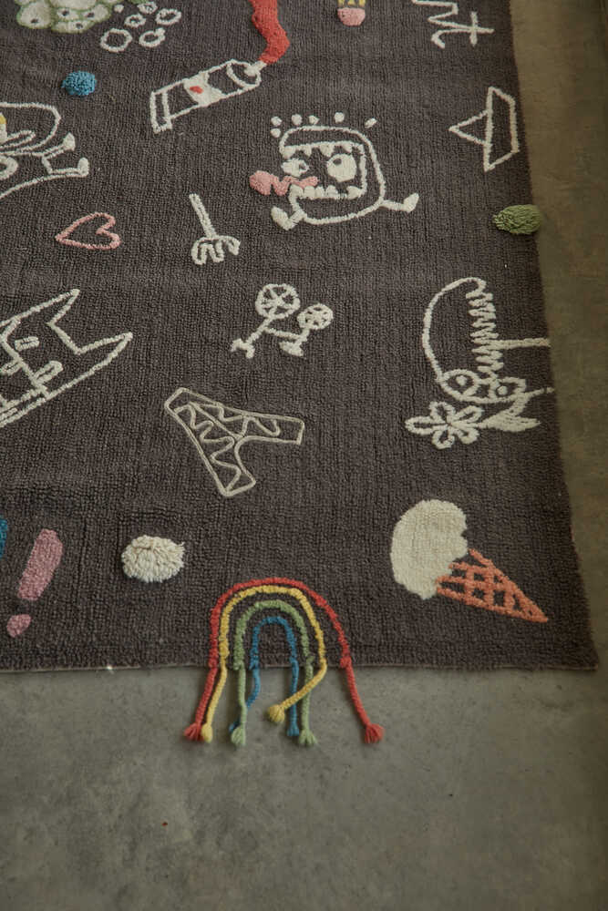 Limited Edition Edgar Plans "Artist in You" Woolable Rug 7