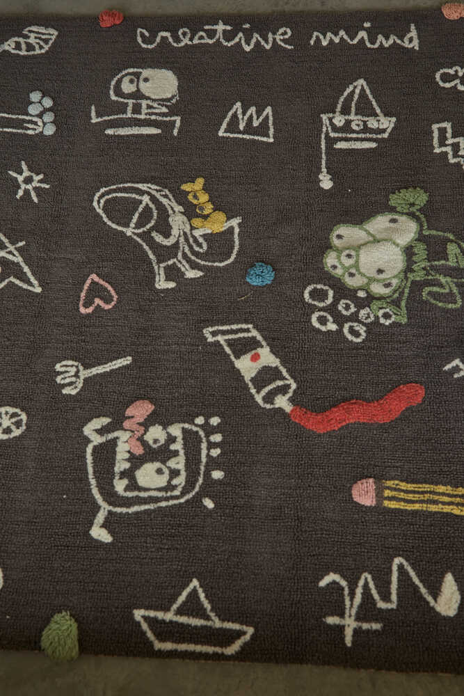 Limited Edition Edgar Plans "Artist in You" Woolable Rug 5