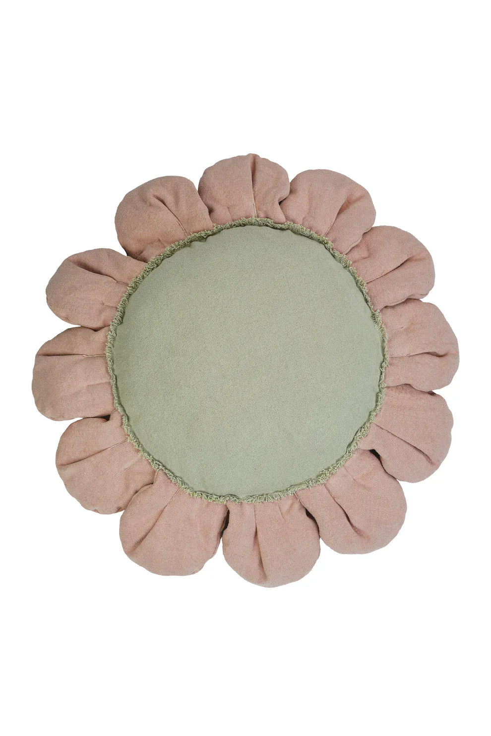 Pink Daisy Floor Cushion 3