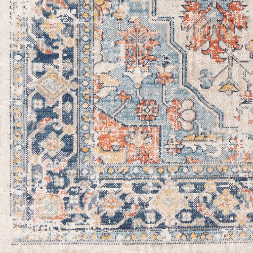 Huntington Beach Indoor/Outdoor Blue Rug Swatch 2 Image