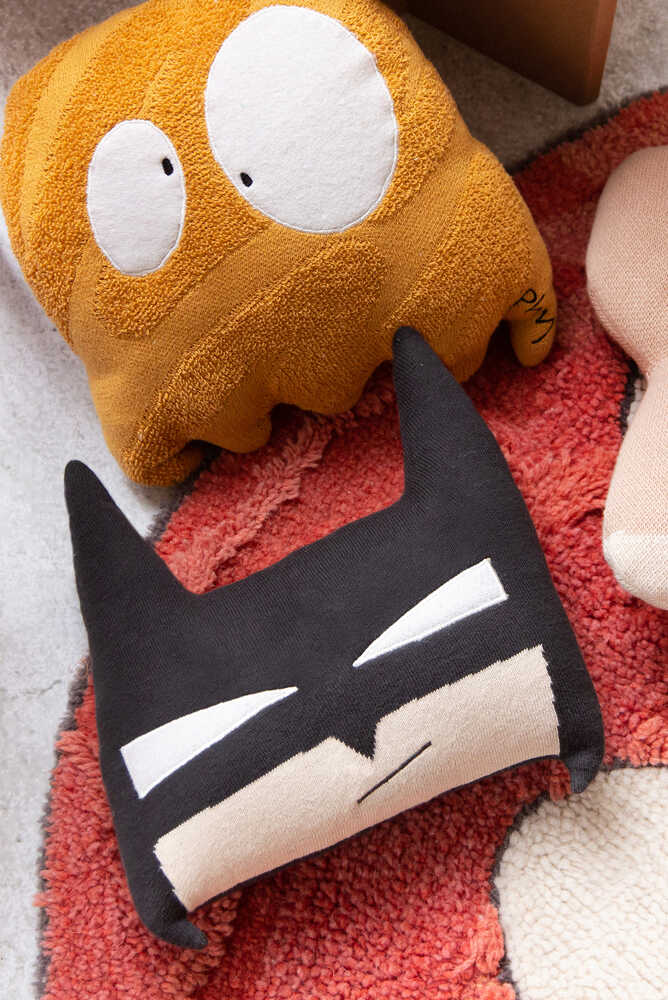 Batboy Knitted Cushion 5