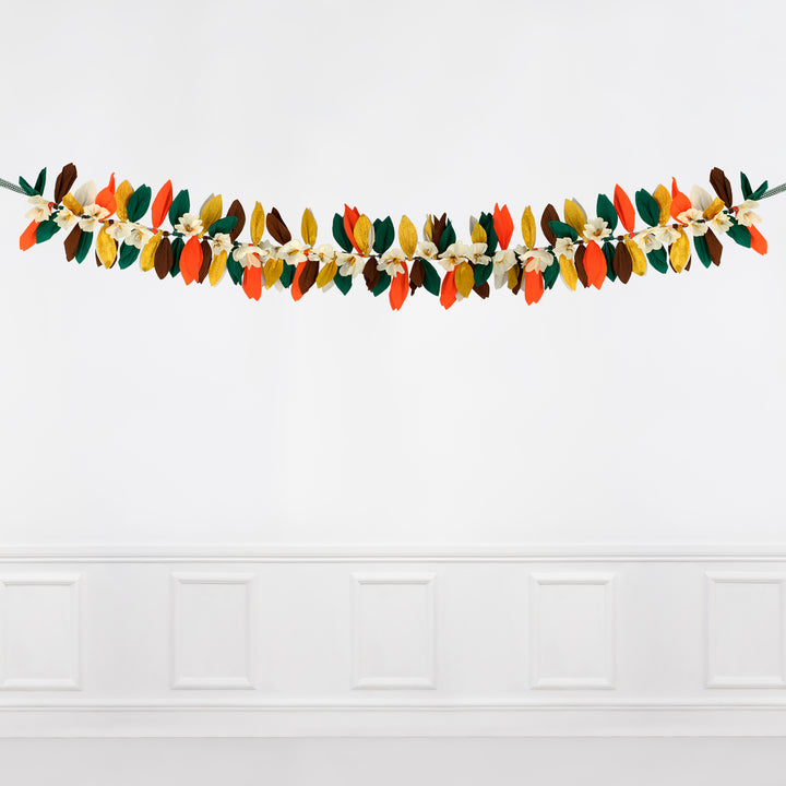 autumn flower garland by meri meri mm 225513 2