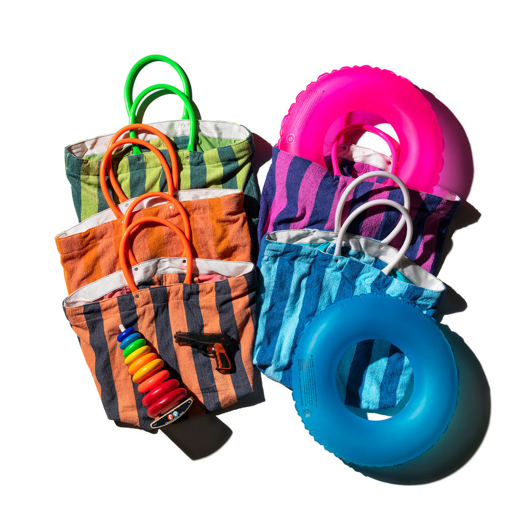 Pool Bag Single Color Lining / Purple X Blue By Puebco 503738 3