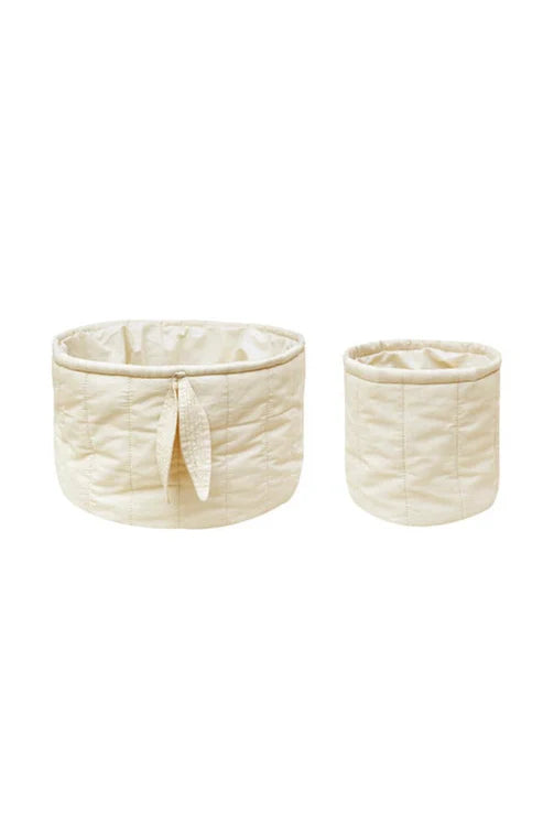 Bambie Quilted Baskets - Set of 2 - 1