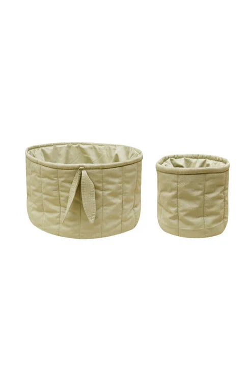 Bambie Quilted Baskets - Set of 2 - 2