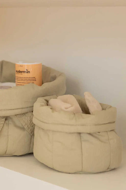Bambie Quilted Baskets - Set of 2 - 11