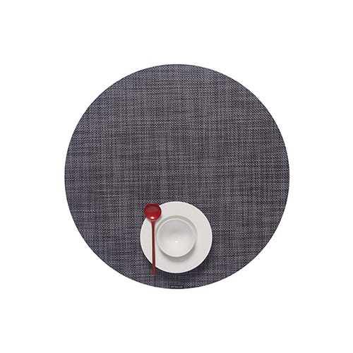 mini basketweave round placemat by chilewich 100408 002 6