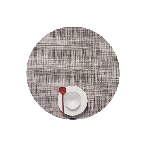 mini basketweave round placemat by chilewich 100408 002 10