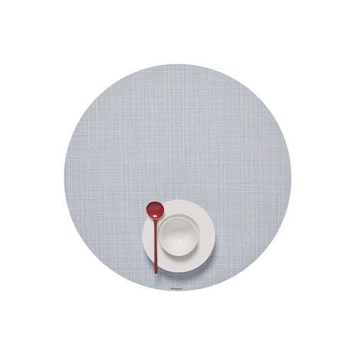 mini basketweave round placemat by chilewich 100408 002 18