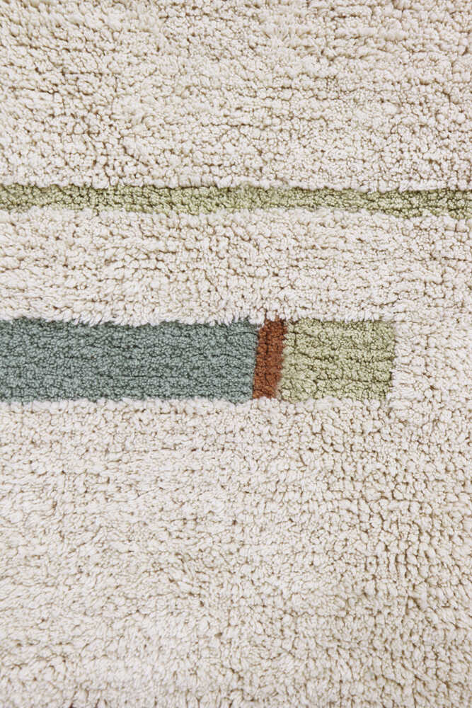 Lanes Vintage Blue Washable Rug 3
