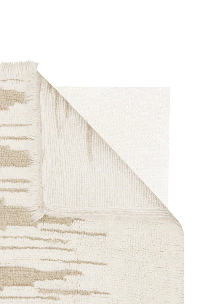 Nomade Zagros Natural-Sandstone Woolable Rug 3