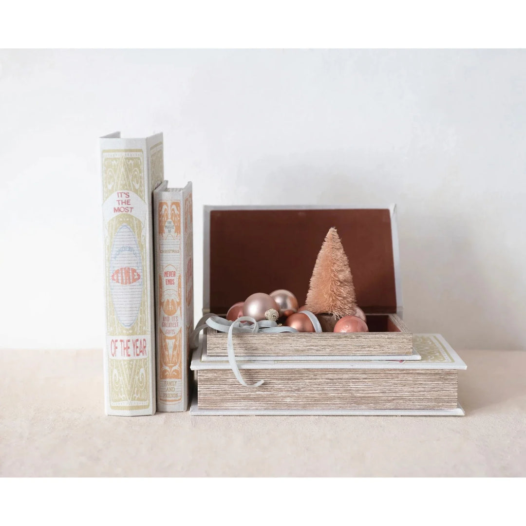 canvas book storage boxes its the most wonderful 2