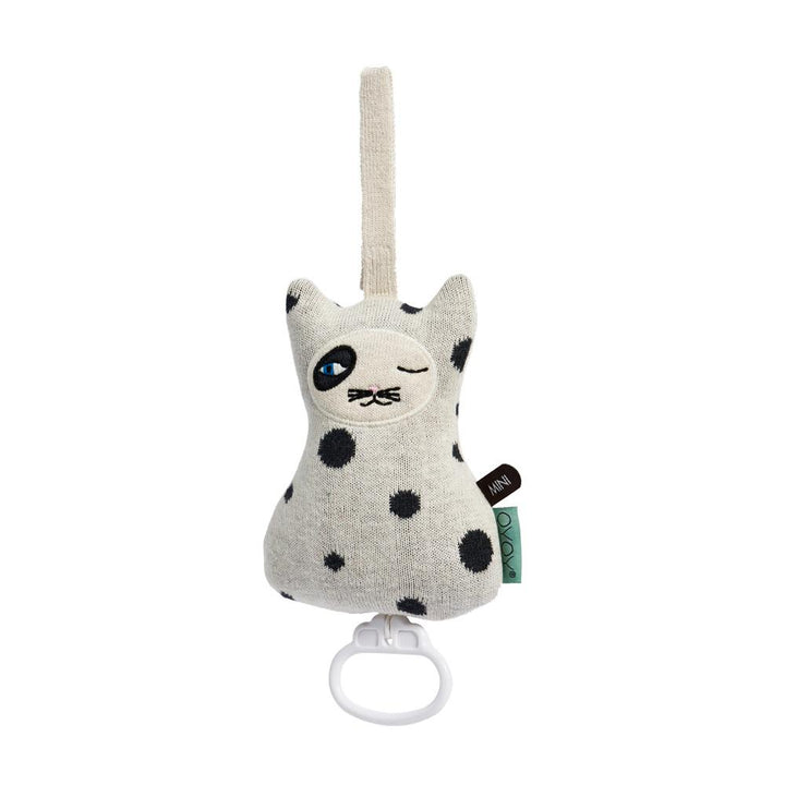 Cat Music Mobile in Offwhite