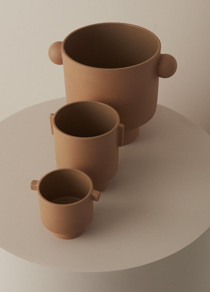 Medium Inka Kana Pot in Camel
