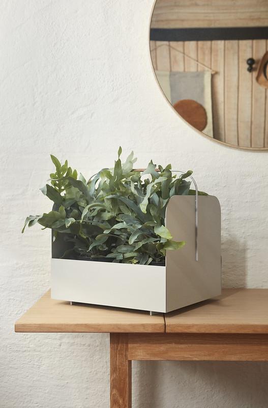 Maki Basket in Light Grey