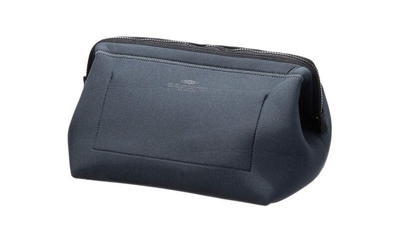 Wired Pouch - Large - Dark Gray & Green