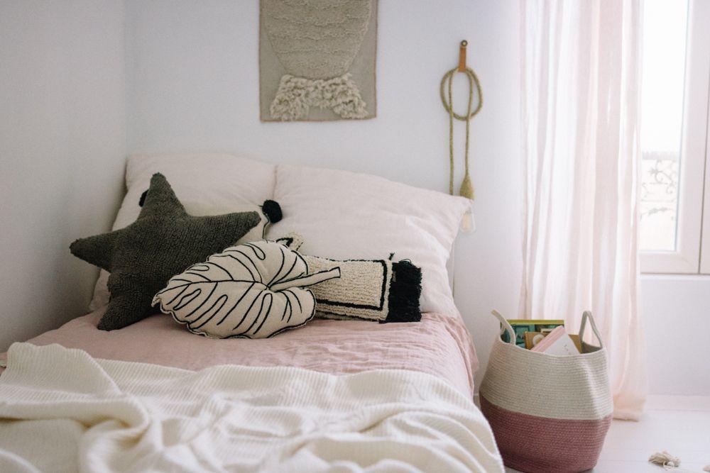 Zoco Basket in Ash Rose & Natural design by Lorena Canals