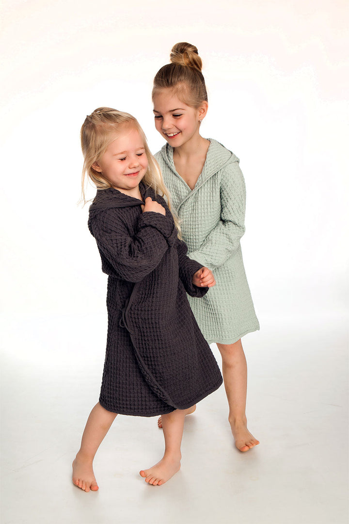 Big Waffle Junior Bathrobe in multiple colors