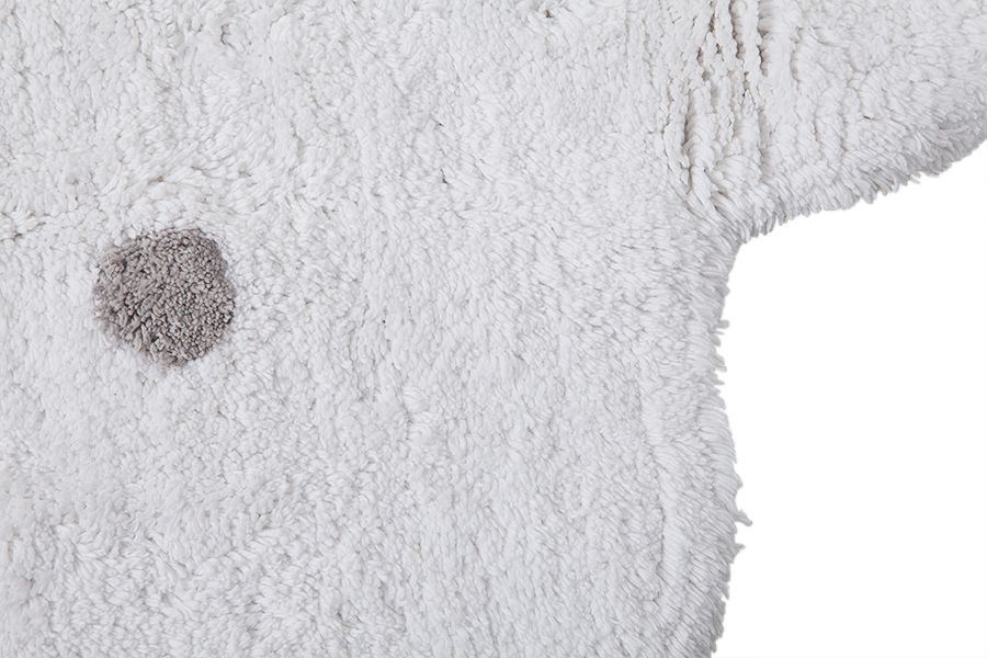 Little Biscuit Rug in White design by Lorena Canals