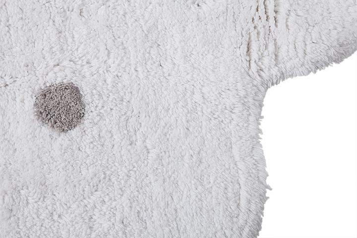 Little Biscuit Rug in White design by Lorena Canals