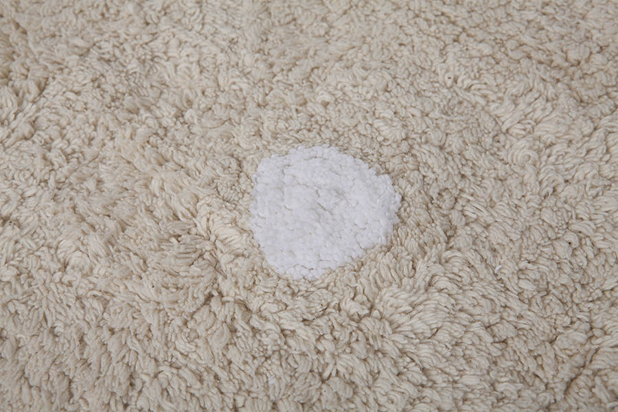 Biscuit Rug in Beige design by Lorena Canals