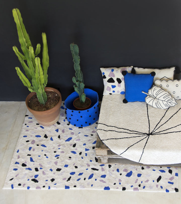 Trace Rug in Beige design by Lorena Canals