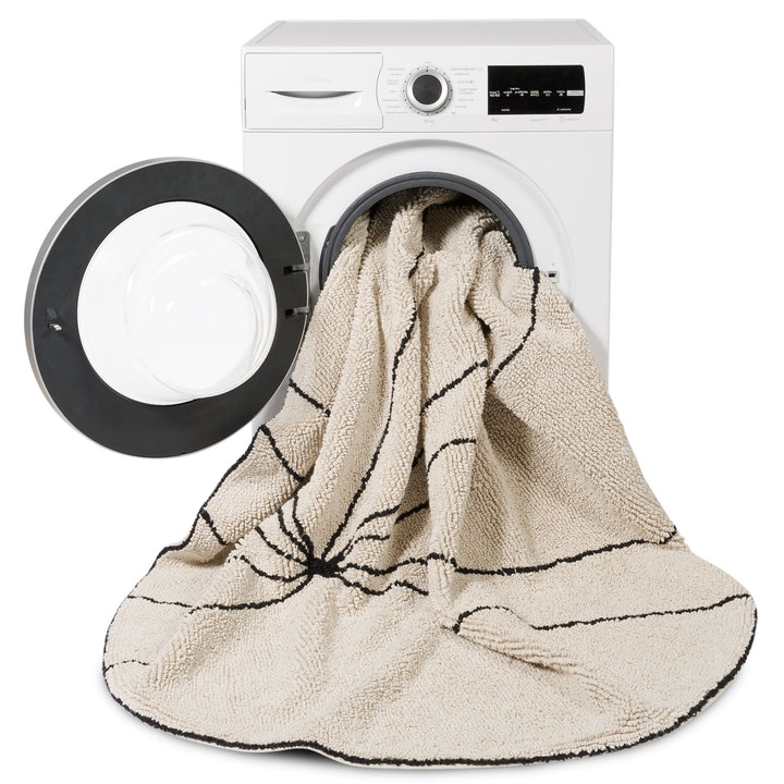 Trace Rug in Beige design by Lorena Canals