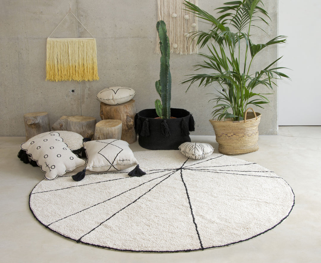 Trace Rug in Beige design by Lorena Canals