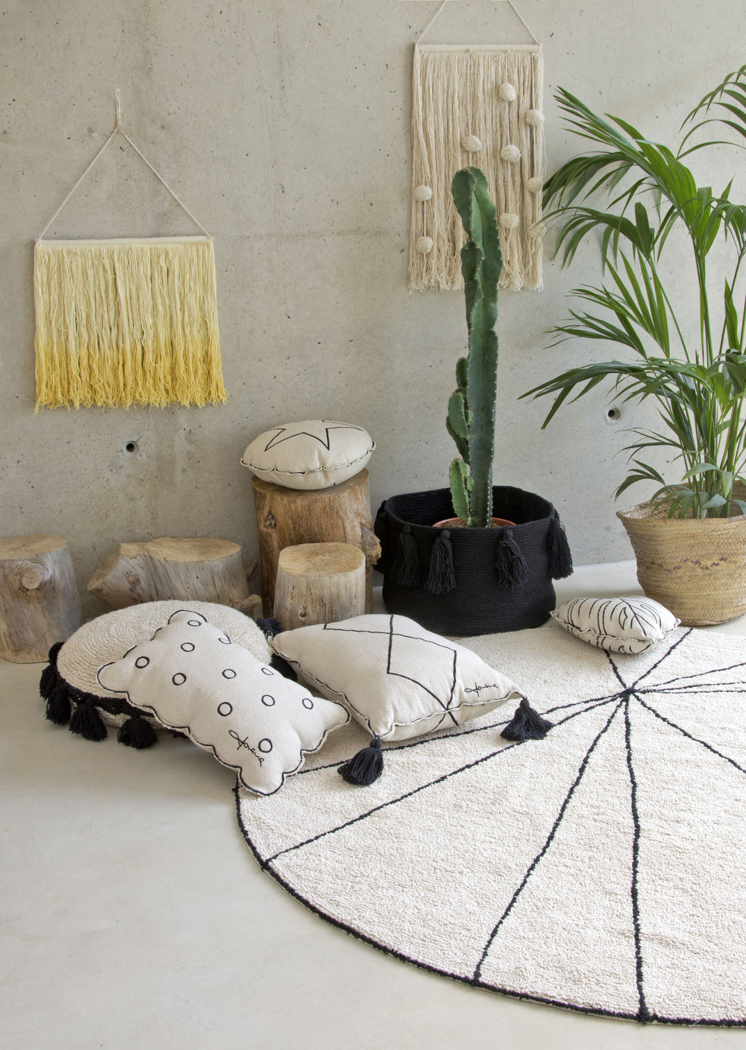 Trace Rug in Beige design by Lorena Canals