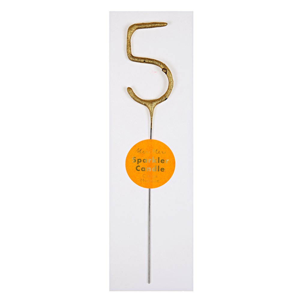 Gold Sparkler Numbers