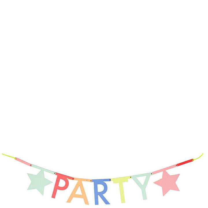 Neon Letter Garland Kit