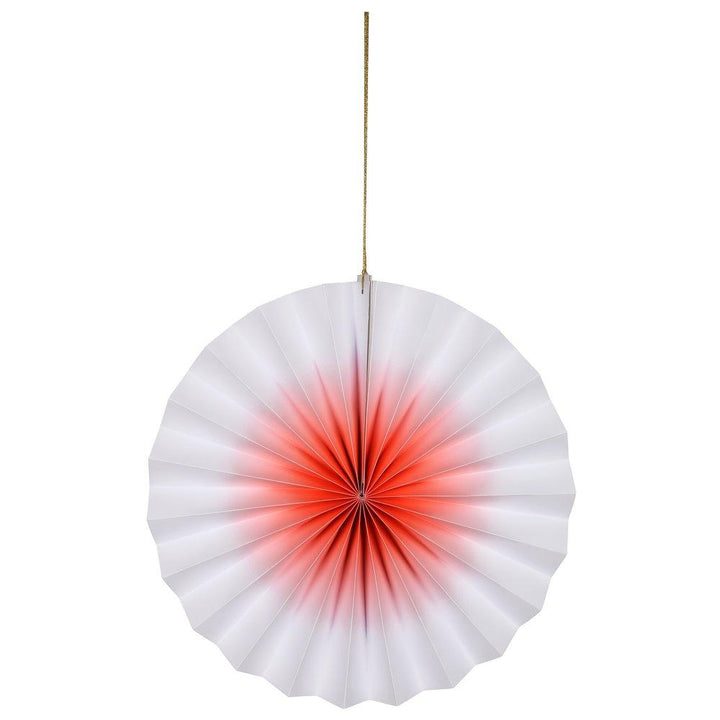 Neon Ombre Pinwheel Decorations