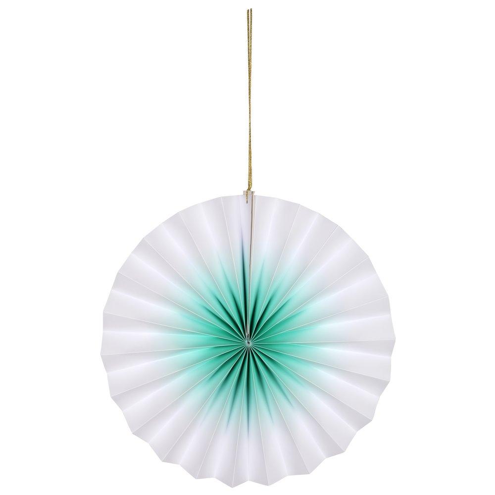 Neon Ombre Pinwheel Decorations