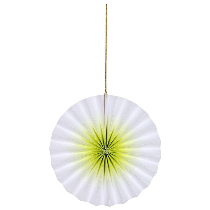 Neon Ombre Pinwheel Decorations