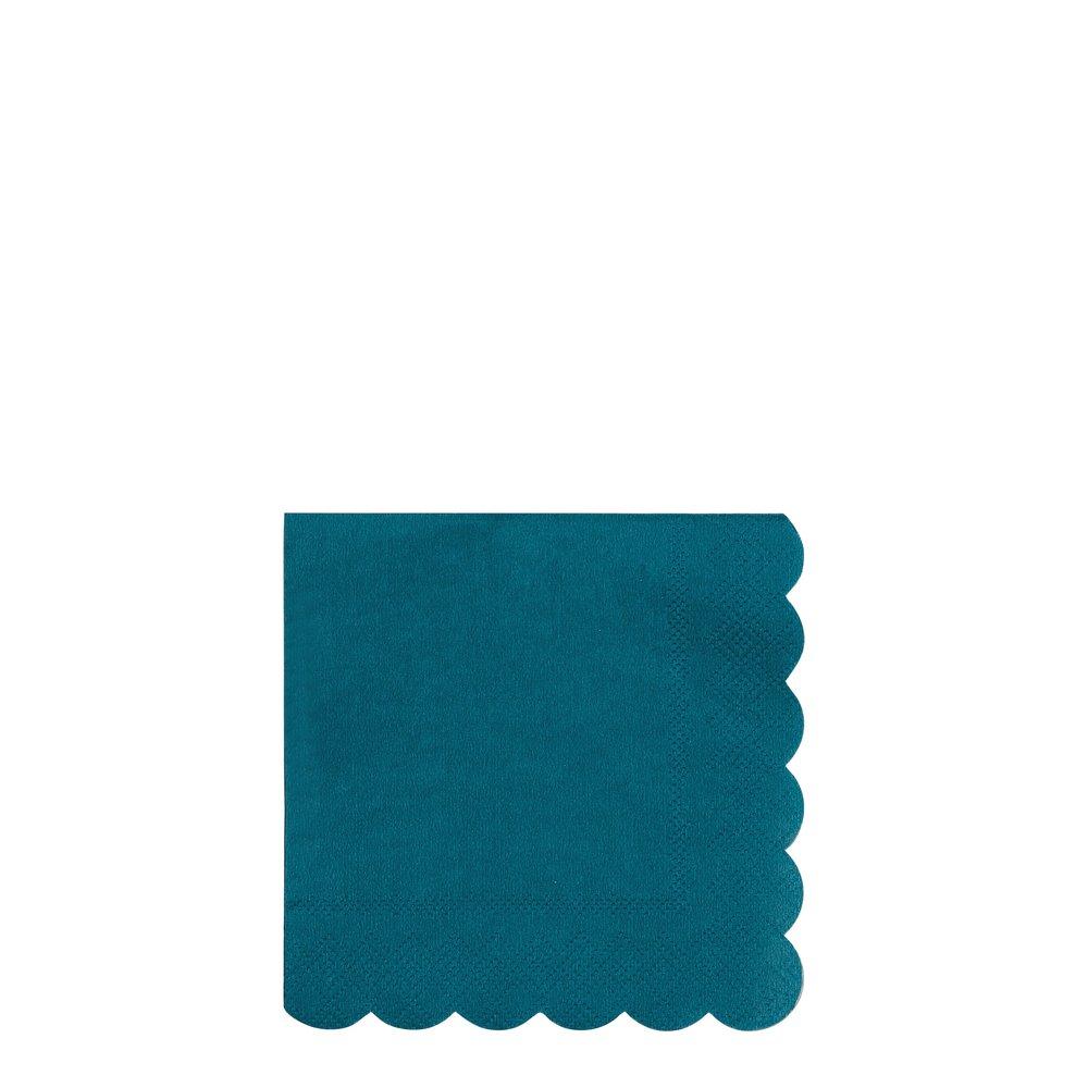 Dark Teal Small Napkins