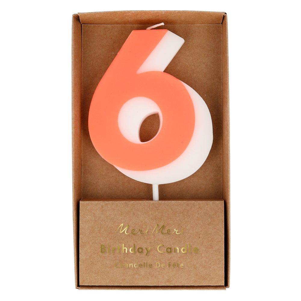 Numbers Candles