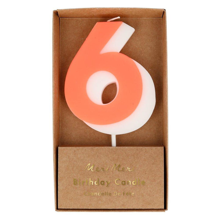 Numbers Candles