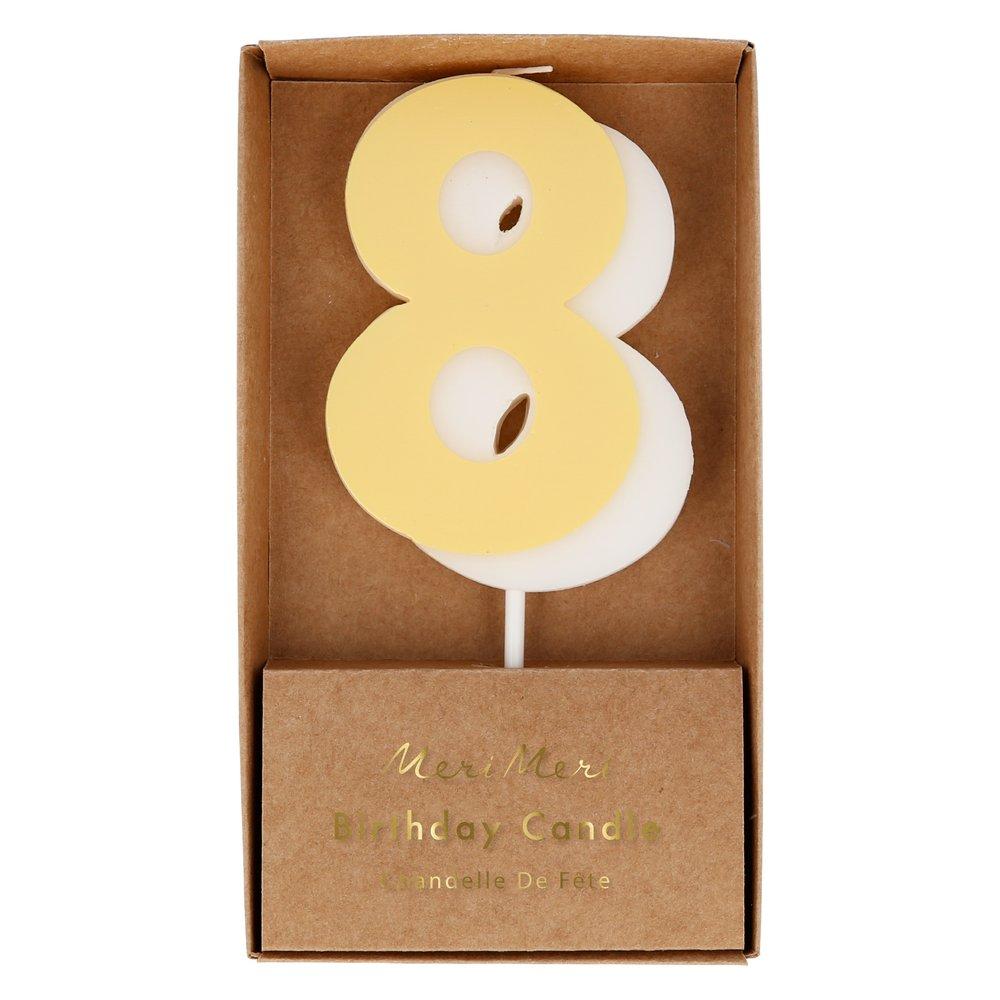Numbers Candles