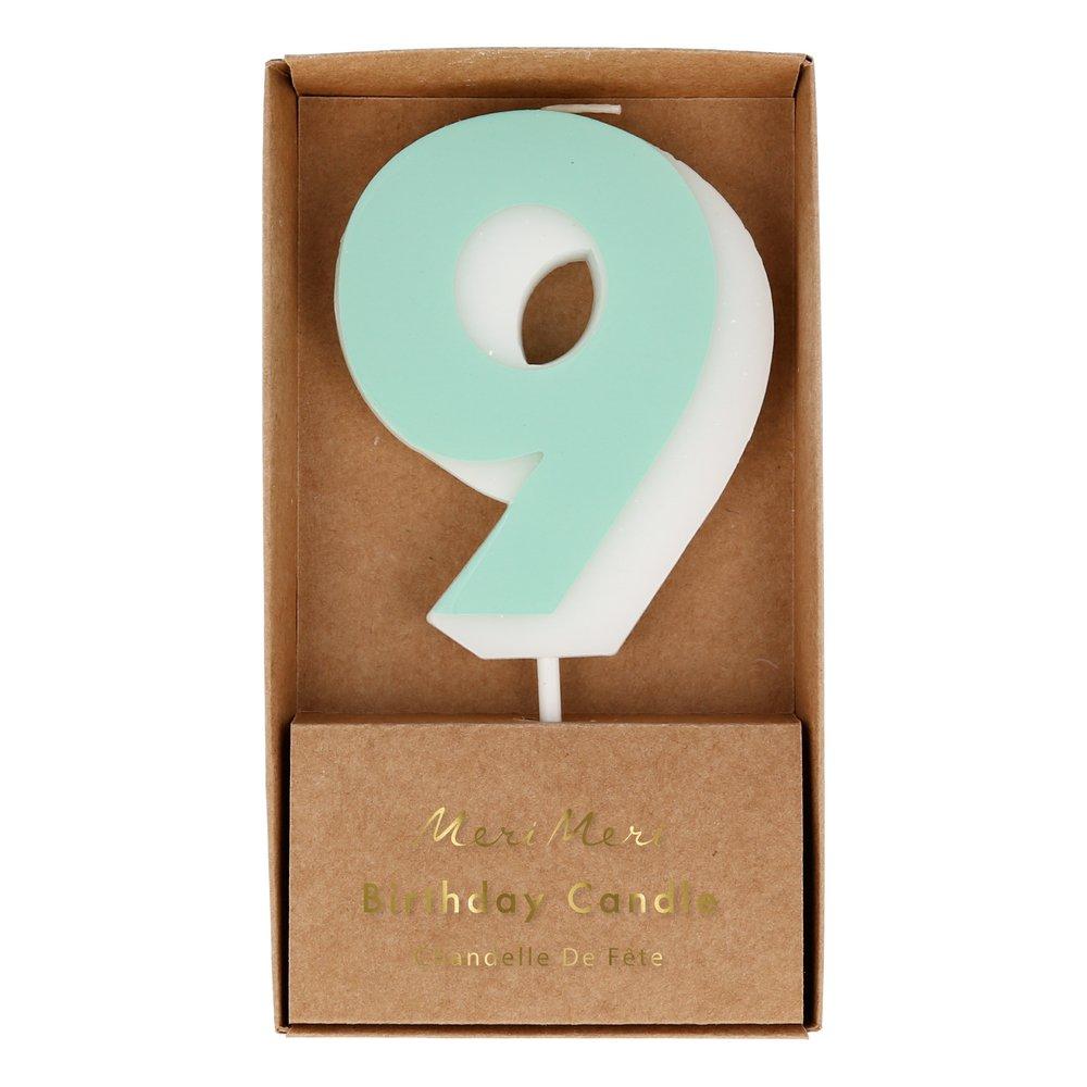 Numbers Candles