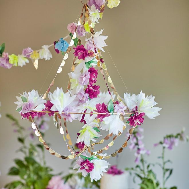Lilac Blossom Chandelier