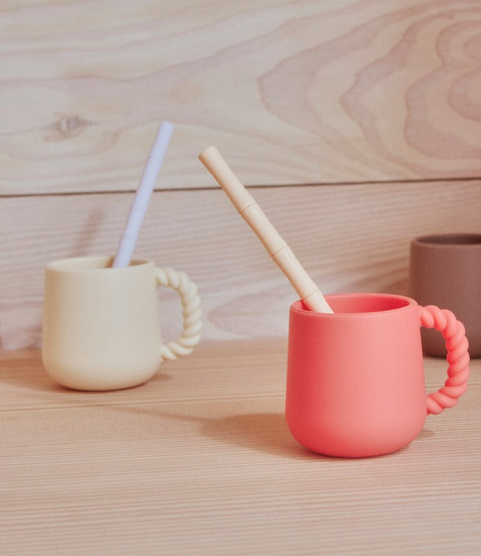 Pack of 2 Mellow Cup in Cherry Red / Vanilla